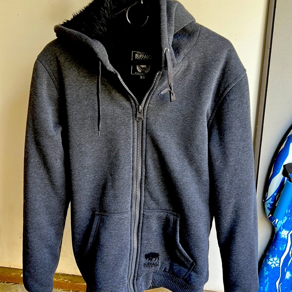 Buffalo David Britton hooded fleece jacket